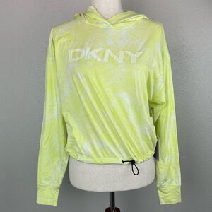 NWT DKNY Sport Cropped Hoodie Top Size XS